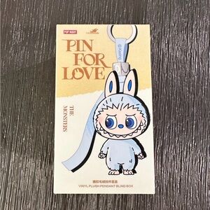 Authentic POP MART Canada Labubu Pin For Love “I" - Sealed Box